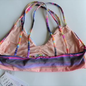 Pilyq Swim - PilyQ NWT Sunset Utopia Reversible Bikini Top Pilyq Swim - PilyQ NWT Sunset Utopia Reversible Bikini Top